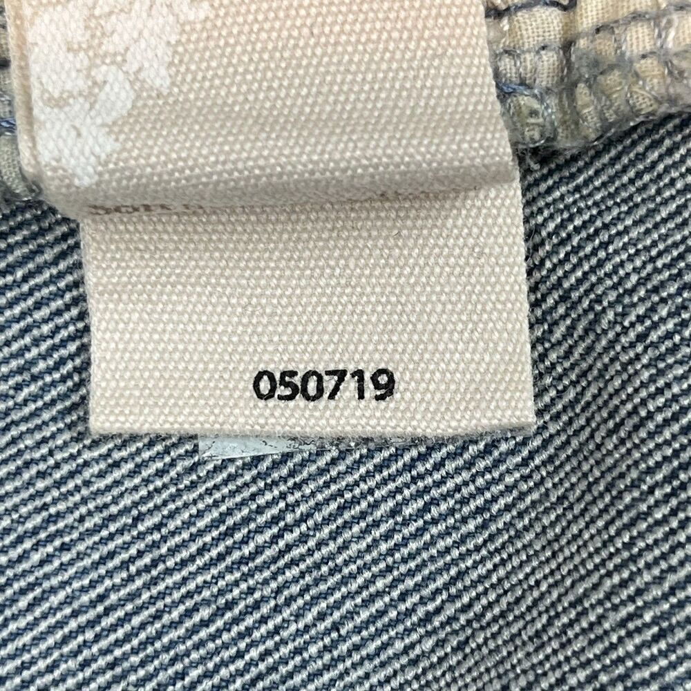 Soft Surroundings EUC Embroidered Jeans Womens 14 Blue‎ Floral Beaded 2BW67 - Picture 7 of 7